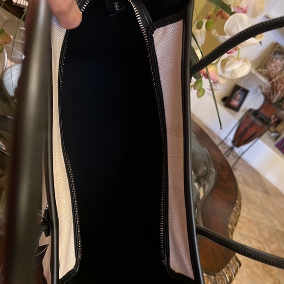 Kate Spade New York NWT ELLA LADYBUG TOTE BAG- Canvas w/Pebble Leather Trim - Picture 8 of 17